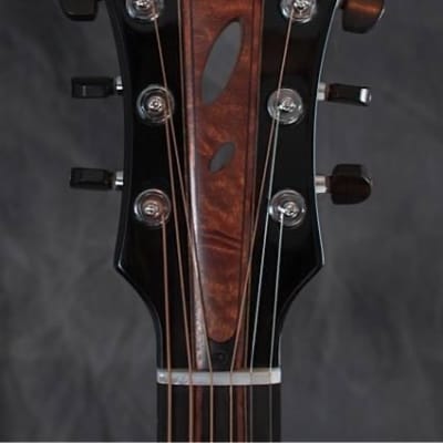 2013 Mirabella Trapdoor model "Bourbon on the Rocks" Acoustic Archtop image 21