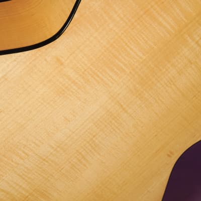 2012 Twigg-Smith (Vermont-made, Boutique) Jumbo Guitar (VIDEO! Flamed Maple, Fancy, Ready to Go) image 13