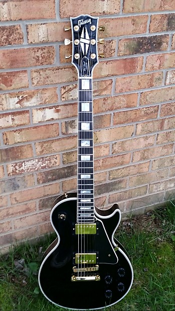 ギター Gibson Les Paul custom 2012 Gibson Les Paul Custom Custom Shop Black Beauty With