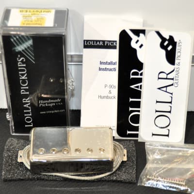 LOLLAR Imperial Custom UNPOTTED Low Wind Nickel Single (Neck