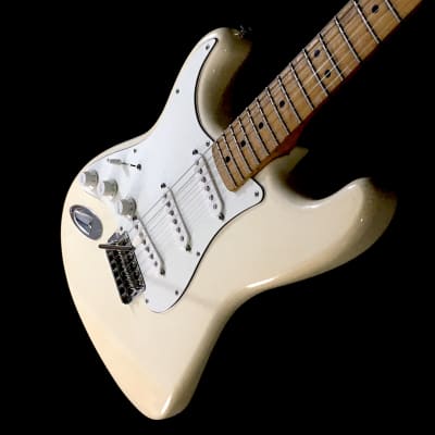 LEFTY! Vintage Fender MIJ ST67 Custom Contour Body Relic Strat Body Hendrix Blonde Guitar CBS Reverse HSC image 13