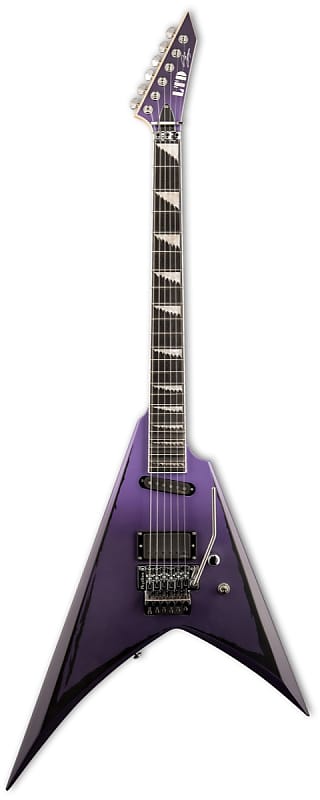 ESP LTD ALEXI RIPPED Purple Fade Satin w/Ripped Pinstripes w/Case (B Stock) image 1
