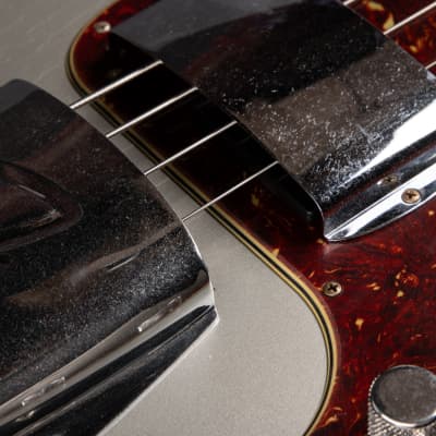 Fender Custom Shop 1964 Precision Bass Heavy Relic P/J - Inca Silver image 15