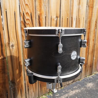 PDP Concept Maple Classic Series  - Ebony Stain 9 x 13" Maple Tom w/ Maple Hoops | 13" Tom image 4