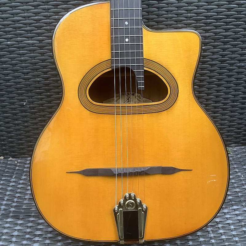 Saga Gitane D 500 gypsy selmer style guitar D hole Django