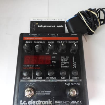 TC Electronic Nova Delay - Tonebox.com