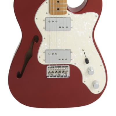 Fender Vintera 70s Thinline Candy Apple Red New Old Stock image 2