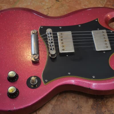 Gibson SG Standard Relic - Custom Pink Sparkle image 10