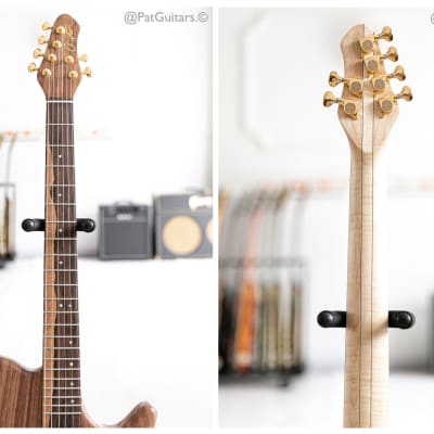2019 Chapter CH-2 with Spalted Maple Top and Ebony Fretboard Electric Guitar image 5