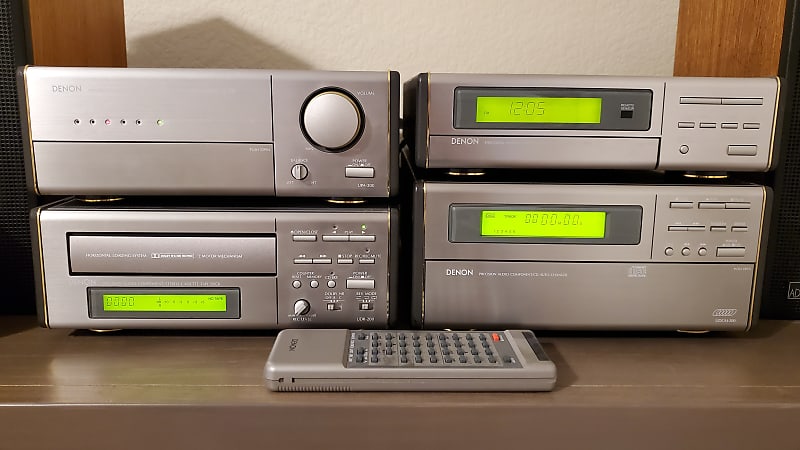 アンプ DENON PERSONAL COMPONENT SYSTEM 動作確認済み】DENON PERSONAL COMPONENT SYSTEM