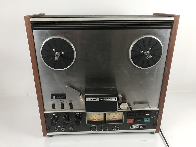 TEAC A-3300SX 2T 2 Track 10.5 Inch Stereo Reel to Reel Tape Deck Recorder