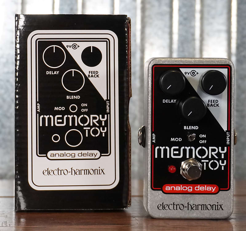 Electro-Harmonix Memory Toy Analog Delay Modulation Guitar Effect Pedal EHX image 1