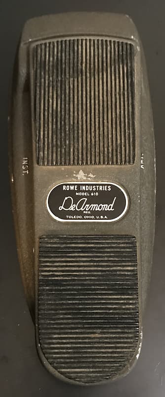 DeArmond 610 Volume and Tone pedal 1960s - Brown | Reverb