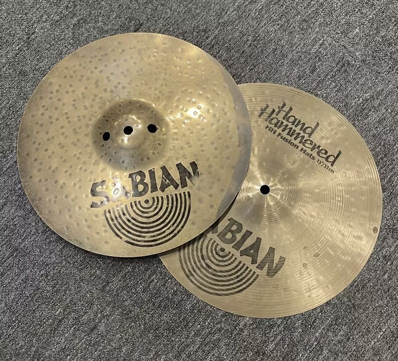 大放出セール SABIAN HH Hi-Hat FUSION FUSION HATS シンバル 13インチ