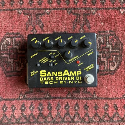 【驚きの値段で】 TECH21 SansAmp Bass Driver DI-LB Bass Preamp/DI Japan その他