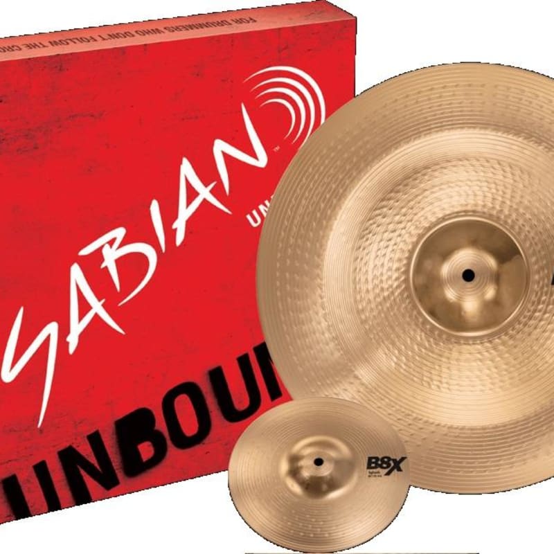 SABIAN 45002X-14 B8 2-Pack + 14 Cymbal Package Made In