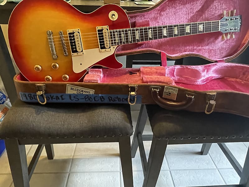 TOKAI Reborn OLD LS80？ 1980年製 Tokai LS-80 OS Reborn Old Old Cherry Sunburst 1980 | Reverb
