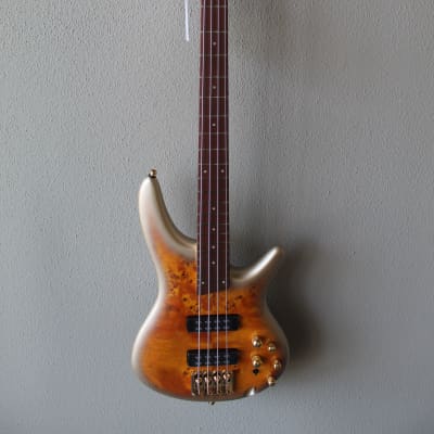 Brand New Ibanez Standard SR400EPBDX 4 (Four) String Electric Bass Guitar - Mars Gold Metallic Burst for sale