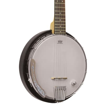 Gold Tone AC-6+ Acoustic Composite Banjo Guitar with Pickup and Padded Gig Bag image 2