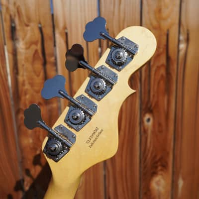 G&L USA Fullerton Deluxe JB - Sunburst/Pine Body Left-Handed 4-String Electric Bass Guitar w/ Gig Bag image 9