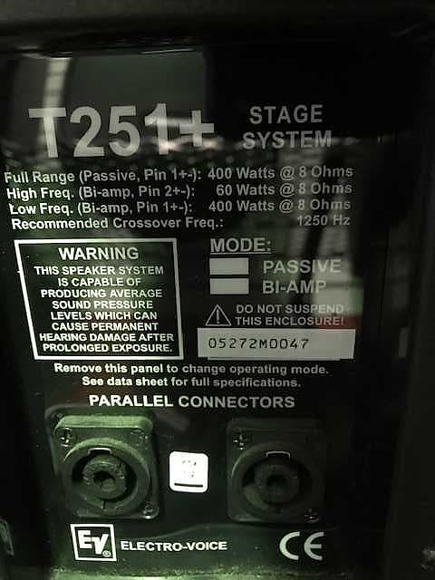 Electro-Voice T251 Plus | Reverb Electro-Voice T251 Plus | Reverb