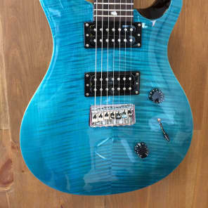 Paul Reed Smith SE Custom 24 7-String Teal Blue with PRS bag Paul Reed Smith SE Custom 24 7-String Teal Blue with PRS bag