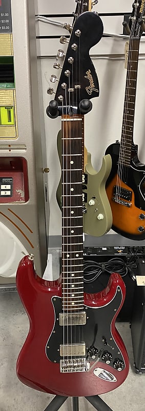 Fender FSR Mahogany Blacktop Stratocaster HH | Reverb