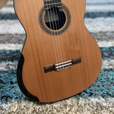 Kim Lissarrague 2022 Lattice Braced Cedar (with video!) Concert Guitar 2022 image 1