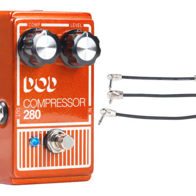 DOD Compressor 280 + Gator Patch Cable 3 Pack for sale
