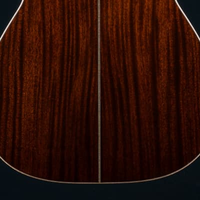 Huss and Dalton FS-41 African Mahogany and Bearclaw Italian Spruce with Paua Pearl NEW image 19