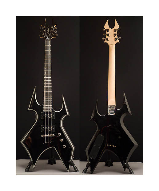 BC Rich Trace Warbeast Black Reverb