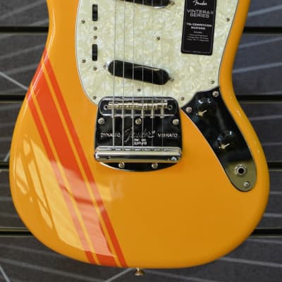 Fender Vintera II '70s Competition Orange Mustang Electric Guitar 