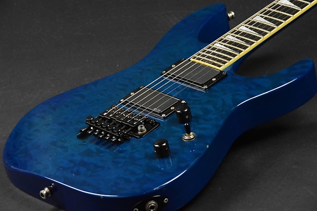 Jackson Stars ソロイスト ASL-J1E 青 ケース付き 中古】Jackson Stars - 博多区麦野のギターショップ