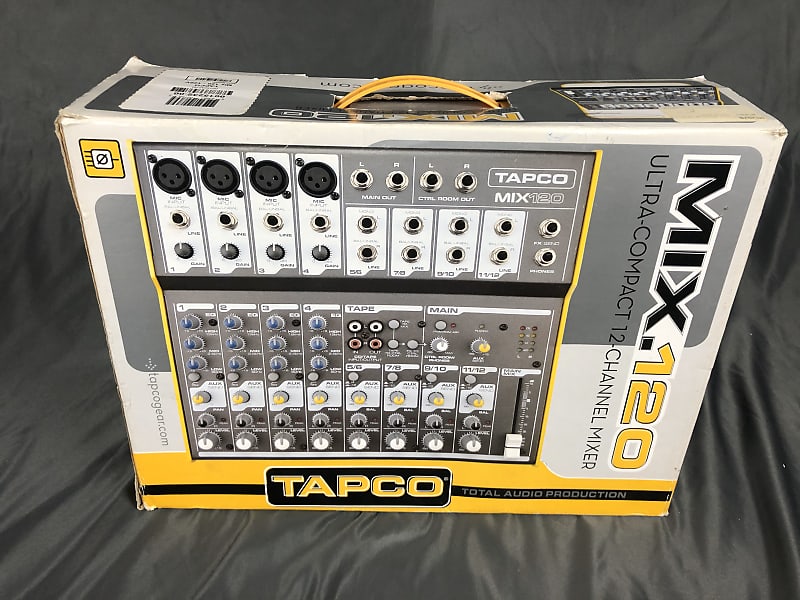 Mackie Tapco Mix 120 12 Channel Mixer | Reverb