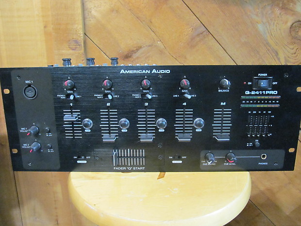 愛用 Q-2411 Audio American Pro Reverb | Shipping *Free Mixer DJ DJ機材
