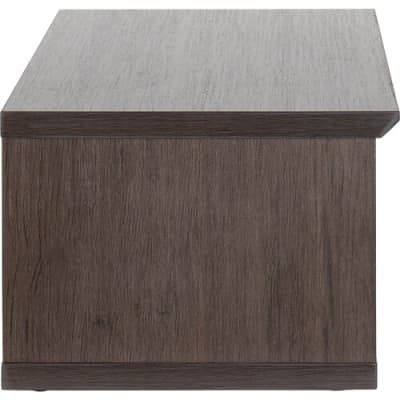 Gator Elite Furniture Series 4U Desktop Studio Rack in Dark Walnut Brown Finish image 4