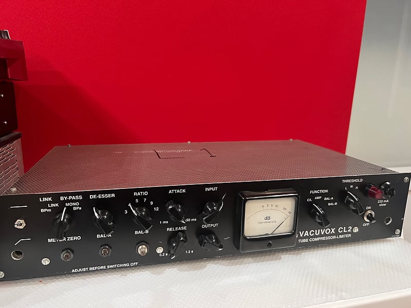 Rare Vacuvox CL2 Tube Compressor / Limiter Rhode and Schwarz image 1