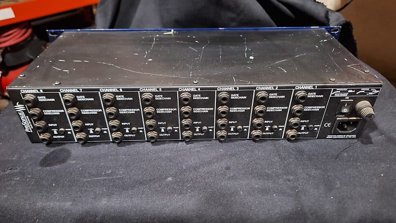 PreSonus ACP88 8ch コンプレッサーゲート