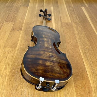 Old German Stradivari model violin Pro early 20th century - video sample image 12