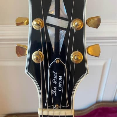 2001 Gibson Les Paul Custom Alpine White Guitar image 5