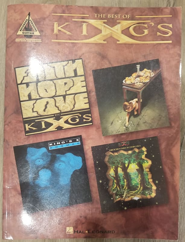 KING'S X THE BEST OF GUITAR TAB BOOK TABLATURE Reverb