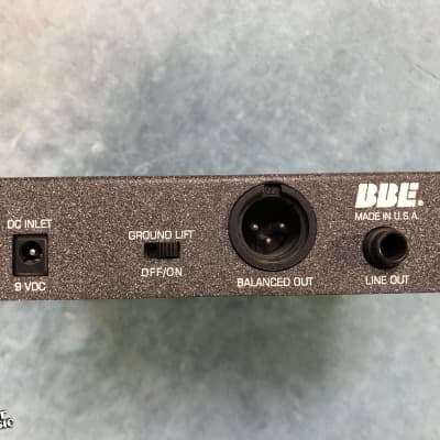 BBE DI-100 Active DI & Sonic Maximizer Direct Box image 4