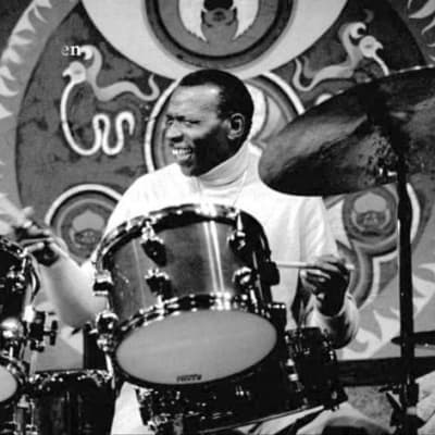 Elvin Jones', Elvin Jones Jazz Machine, Camco 5-Piece Drum Set, 18", 18", 16", 13", 12", Stunning! 1977-1978 - Mahogany image 4