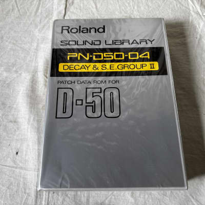 Roland PN-D50-04 PATCH DATA ROM for D-50, D-550 w/ box