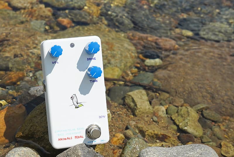 Animals Pedal SURFING POLAR BEAR BASS OVERDRIVE MOD BY BJF