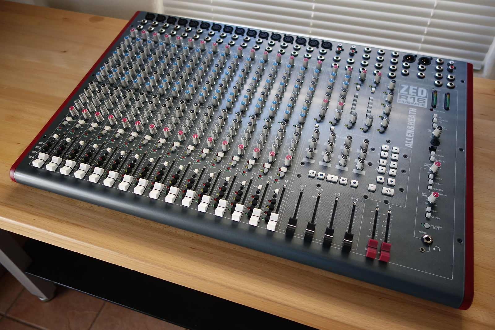 Allen & Heath ZED-R16 16-Channel Firewire Recording Mixer