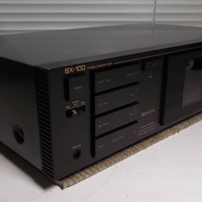 1986 Nakamichi BX-100 Stereo Cassette Deck New Belts & Serviced 03-2023 Excellent Condition #501 image 5