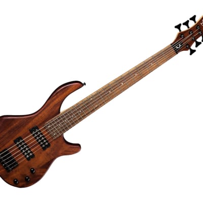Dean Edge 1 6-String Bass - Natural Mahogany - Used for sale