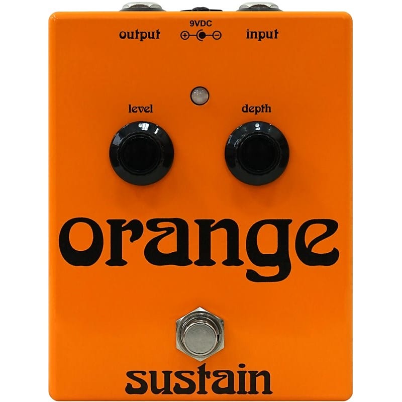 Orange Sustain Pedal image 1