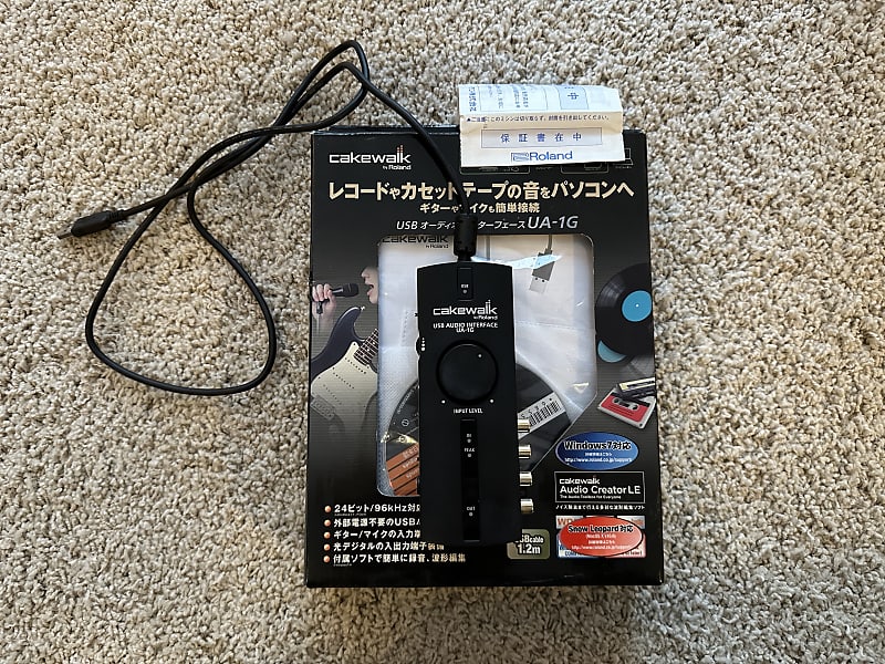 Roland Cakewalk UA-1G SPDIF In/Out USB Audio Interface | Reverb
